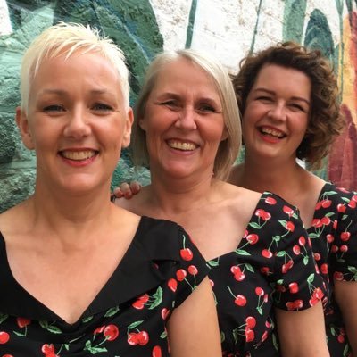 Acapella close harmony trio 30s, 40s, 50s and modern. Weddings, dinners, parties, festivals. Bespoke arrangements by commission.