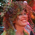 Eugene's Unofficial Ambassador, Queen Slugasana, the 28th Queen of the Society for the Legitimization of the Ubiquitous Gastropod (S.L.U.G.).