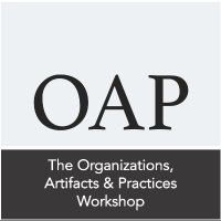 Organizations, Artifacts & Practices (OAP)(@WorkshopOAP) 's Twitter Profile Photo