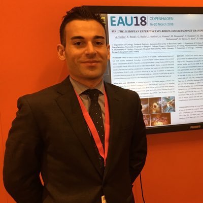 M.D. PhD. Urologist 🇮🇹. Consultant in Uro-oncology at Fundació Puigvert Hospital in Barcelona🇪🇸. Chairman of EAU-YAU Kidney Transplant working group🇪🇺