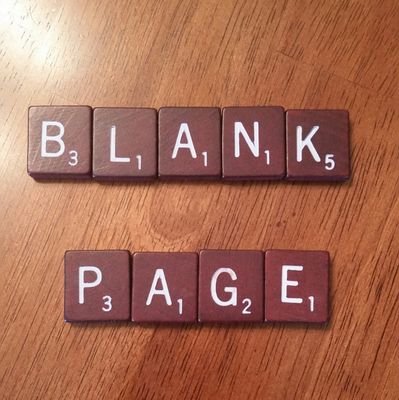 blankpagewrite's profile picture. No more blank pages, okay? Time to actually write.