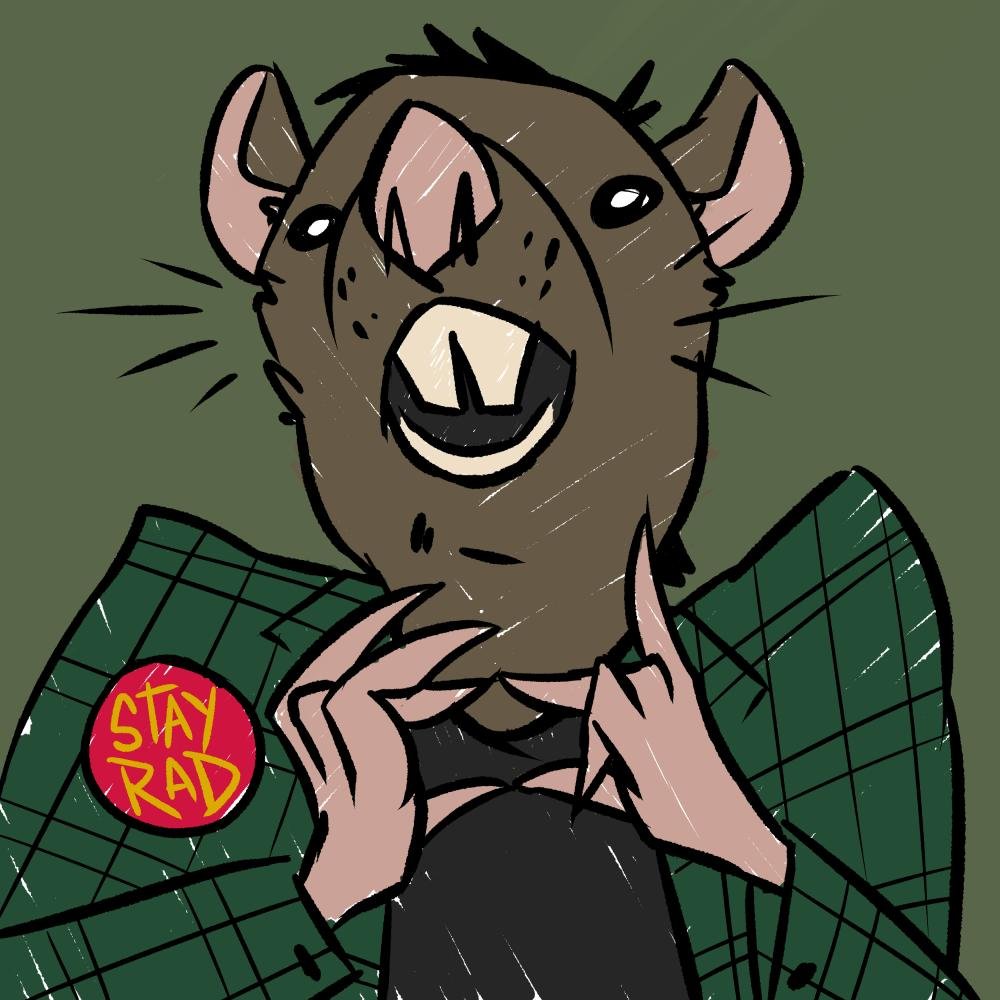 Trans 🏳️‍⚧️ comic artist 🖊️ library student 📖 rat 🐀 (he/him)