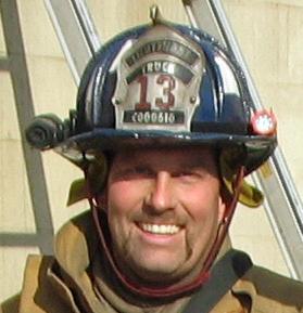 Captain Baltimore County Fire Department in MD Catonsville Fire Station C-Shift