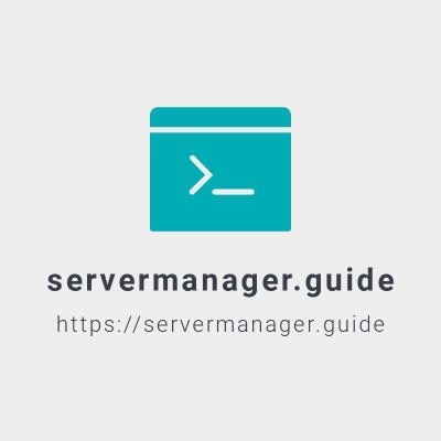 ServermanagerG Profile Picture