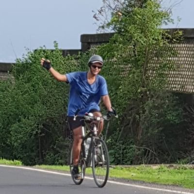 Passionate Cyclist inspiring all to restart 🚴♂️ for Joy of Life. Haunted by Chi, Pandemic? Time to restart cycling for health. Rebuild yourselves!🌳🚴 😍
