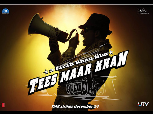 Tees Maar Khan is Movie starring by akshay kumar and Katrina kaif directed by Farah Khan and Produced by Shirish Kunder