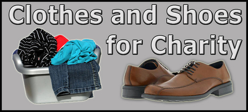 We are a charity that helps the less fortunate by distributing donated clothes and shoes. Support our cause by donating your old clothing and shoes.