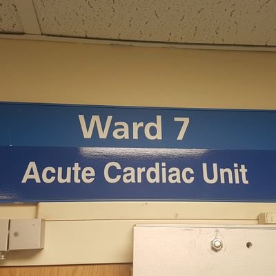 We are the Cardiology team, on Ward 7, at Walsall Manor Hospital. An informal account of our achievements #Ward7WMH
All views are those of the account holder