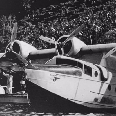 The Samoan Clipper. Sikorsky S-42B of Pan American Airways. This account is run by @FlyPanAm and friends of @CaptainMusick.