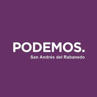 Podemos San Andres del Rabanedo (León) 🔻
📨podemos.sanandresdelrabanedo@gmail.com
Facebook: PodemosSAR
Instagram: PodemosSAR