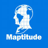 Maptitude Mapping Software, GIS Programs, Map Software Data, Location Intelligence, Geographic Information System. US$695. Founded in 1995. Redistricting.