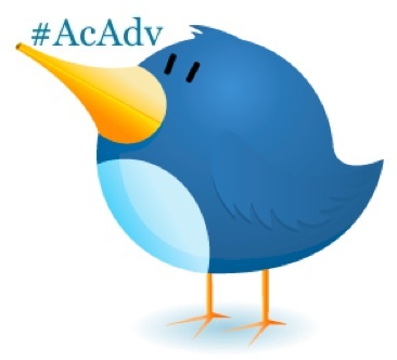 Join the Academic Advising (#AcAdv) Chat every other Tuesday from 12-1 pm CST. We tweet with the hashtag: #AcAdv