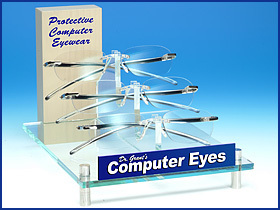 Dr. Grant developed COMPUTER EYES to minimize the harmful effects of prolonged computer viewing at an affordable price level to everyone using a computer.
