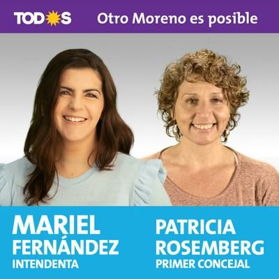 Cuenta de prensa de Patricia Rosemberg, candidata a primera concejal en la lista de Mariel Fernández intendenta. #EsElla #SosVosSomosTodos #PatriciaRosemberg