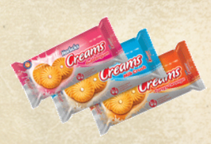 Horlicks Creams  available in Tangy Orange, Bubble Gum and Milk Crush flavor