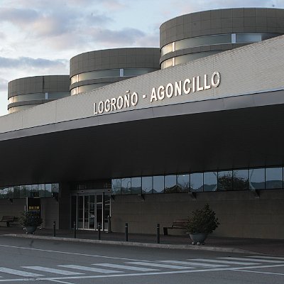 viajes y ofertas desde el aeropuerto de Logroño .