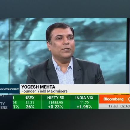 yogeshmehtain's profile picture. Founder Yield Maximisers - Tactical Portfolio Strategies....Chase Returns