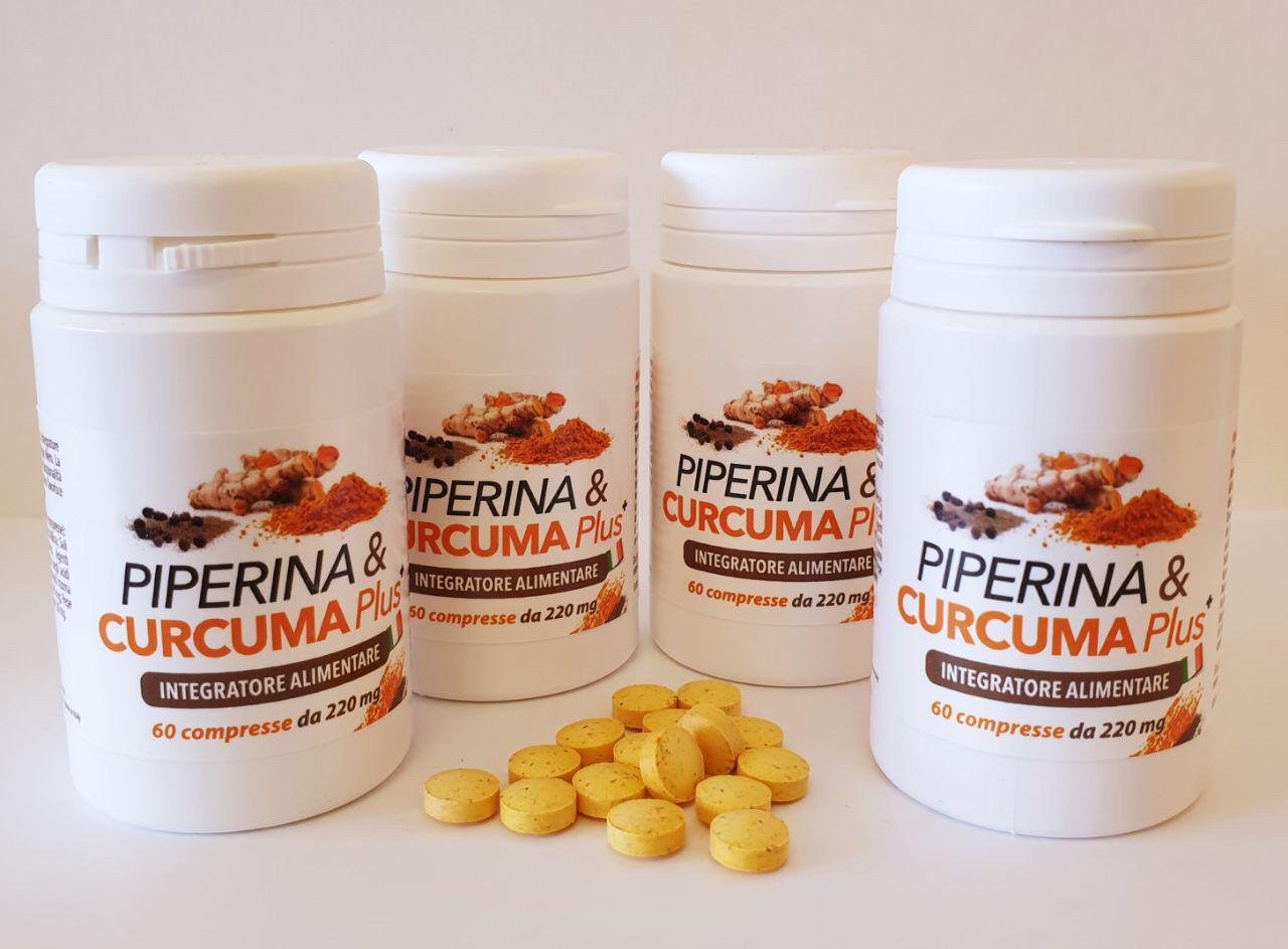 Scopri i benefici di Piperina e Curcuma