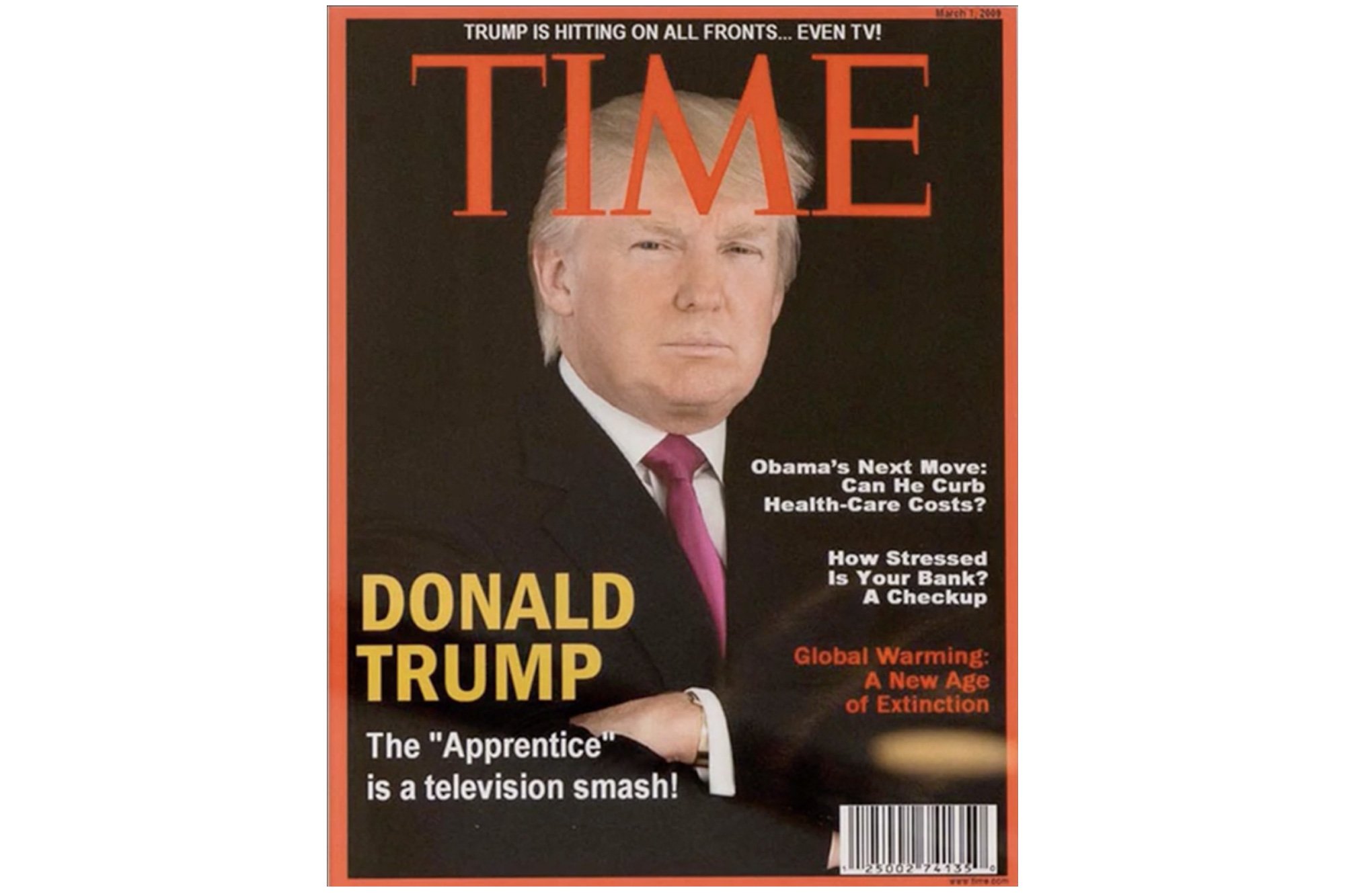 DJT lies..... ....like a lot. This feed imagines an alternate reality where he tweets the facts and doesn't ignore grammar. 
*TIME image is a DJT fabrication
