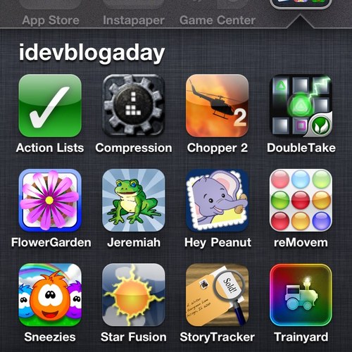 This is a TwitterFeed of @mysterycoconut's #idevblogaday project. Daily blog posts by indie iOS developers. Feed by @DazeEnd.