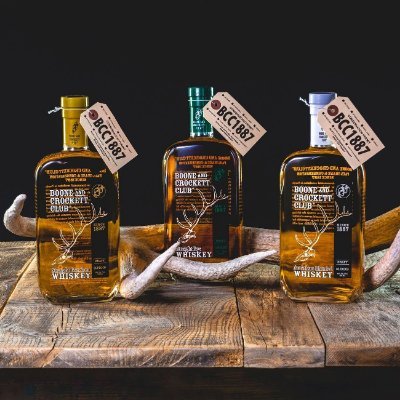 Premium craft whiskey line promoting fair chase and conservation. 

Officially licensed with the esteemed Boone and Crockett Club; Honoring America's Heritage.