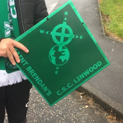 St Brendans csc Linwood. Bus leaves 1 hr 30 mins before kick off to all home matches