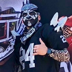 I am the Reyder Rey. You can catch me at many Raiders games all over the states. Doing my part to prove there is only one Nation. THE RAIDER NATION!