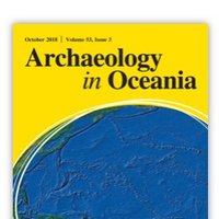Archaeology in Oceania (@in_oceania) 's Twitter Profile Photo Archaeology in Oceania (@in_oceania) 's Twitter Profile Photo