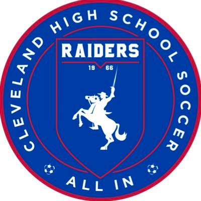 Official account of Cleveland High School ⚽️ Developing players to their utmost potential! Instagram: @CHSRaiderSoccer #ALLIN