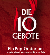 Die 10 Gebote 
Ein Pop Oratorium von Michael Kunze und Dieter Falk - 
am 28. August 2011 auf der Kindl Bühne Wuhlheide. Jetzt anmelden!