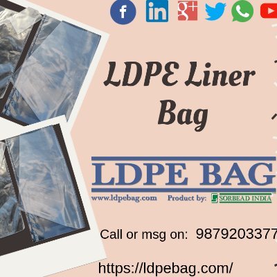 Sorbead India is specialized in offering qualities range of LDPE bags which are USFDA approved food grade as well as pharma grade bags.