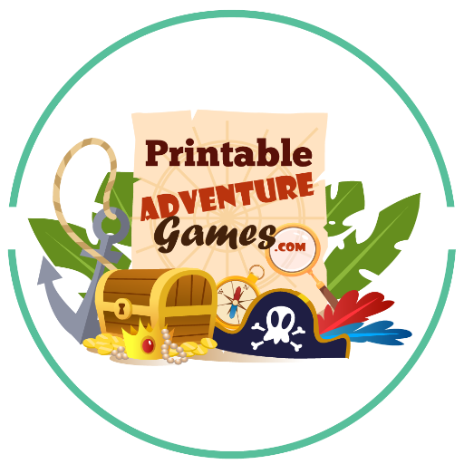 Discover all our #PrintAndPlay #Games for #Kid's #Birthday parties! #TreasureHunt, #DetectiveMystery, and #EscapeRoom Games in #Printable #Party #Sets for Kids!