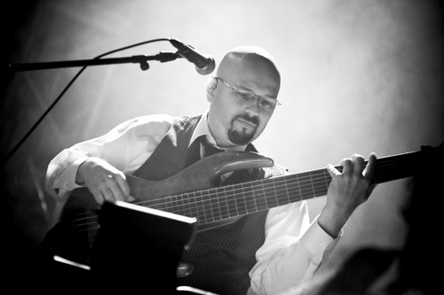 tonym7string's profile picture. Guitarist, bassist, vocalist, composer and arranger. House concert performer.