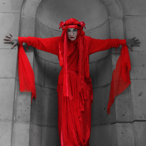 The Red Rebel Brigade is a performative activist arts group created as a response to the global environmental crisis. To join visit our website