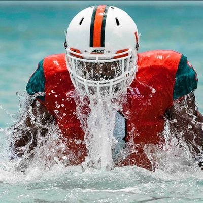 Hard hitting safety for the CFSL Miami Hurricanes