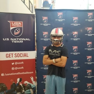 QB - Riverdale Ridge High School 
Class of 2022.   2019 All Conference 2nd Team 2019 United States National Team Alum