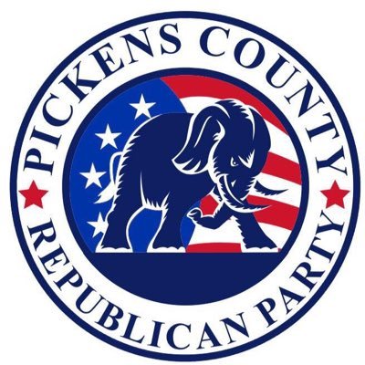 We are the official Pickens County Republican Party 🐘🇺🇸🐉 #leadright #maga