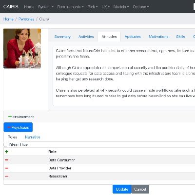 Computer Aided Integration of Requirements and Information Security: an open source platform for building security & usability into software.