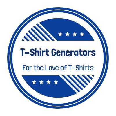 For the Love of T-Shirts. T-Shirt Generators ambition is to offer an amazing variety of designs with excellent quality.