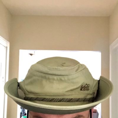 Andy's hat! Usually found on or very near @alevyinroc at #sqlfamily events