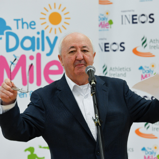 Athletics Ireland Ambassador for The Daily Mile. Irish Junior 10,000m Junior Record holder (1970) Running Full Circle book available from frankgreally@gmail.com
