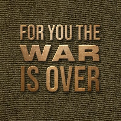 For You The War Is Over Profile