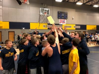 LNMSWrestling's profile picture. Official Account For Liberty North Middle School Wrestling 🤼 🤼‍♀️ #WarEagle #NorthNation #LNWR #NorthWrestling