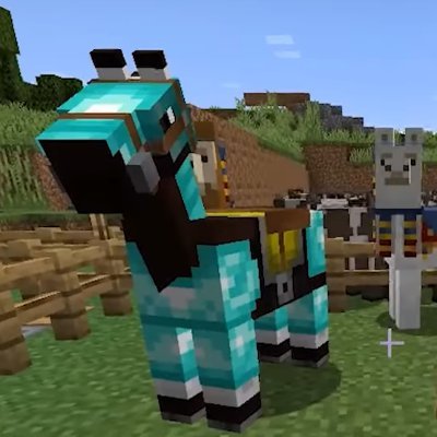 Hi, I am Joergen Smoergen, Pewds horse. I love my owner and the stable he made for me!