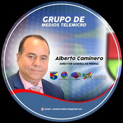 Director general de prensa Grupo Telemicro, productor A la Misma Hora, por Telecentro, y VentanaNoticias, comentarista Matinal, Expresidentecronistas políticos