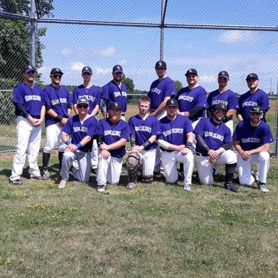 Champlain Valley Baseball League team. We are so good we have to pay to play Sunday league baseball. Looking to take the CVBL by storm.