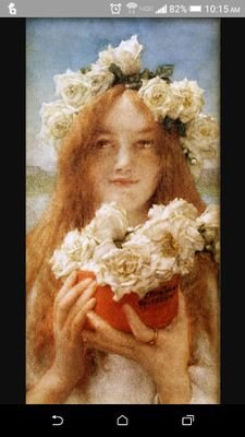 profile pic painted by Alma Tadema in 1911 but my grandma thought it was a pic of me so it works I guess.
