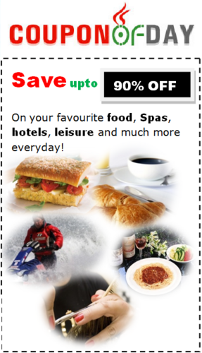Get upto 90% Discount on a daily deal on the best stuff to do, see, eat, and buy in major cities of Canada & UK

www.couponofday.com
support@couponofday.com