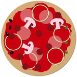 tweezza's profile picture. the new killer crazy pizza based twitter app that is completely ficticious