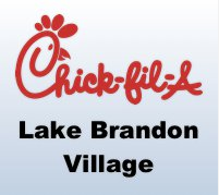 Chick-fil-A at Lake Brandon Village is committed to providing you with great food, friendly customer service and a comfortable dining experience.